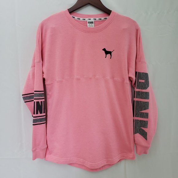 PINK Victoria's Secret Varsity Crew Sweatshirt - Picture 2 of 7